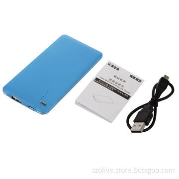 4,000mAh Li-polymer slim power banks, promotional goods